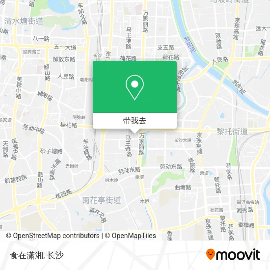 食在潇湘地图