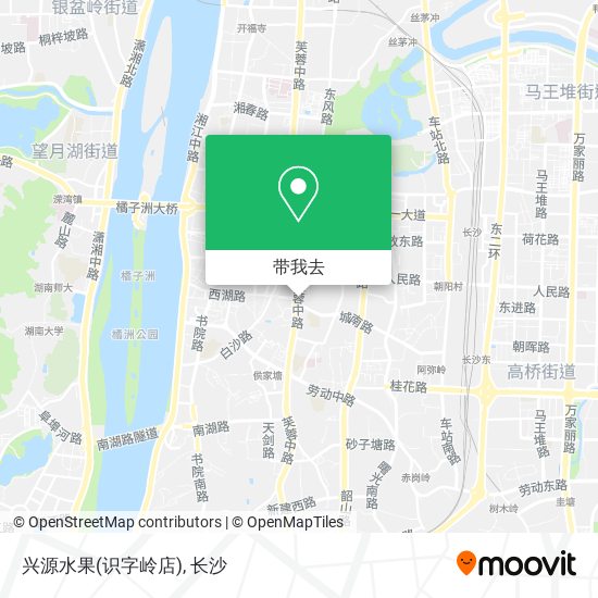 兴源水果(识字岭店)地图