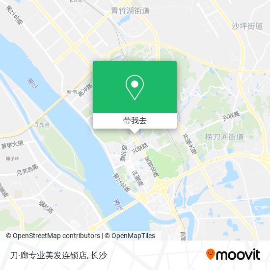 刀·廊专业美发连锁店地图
