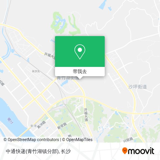 中通快递(青竹湖镇分部)地图