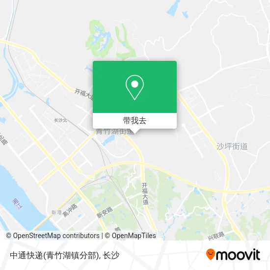中通快递(青竹湖镇分部)地图