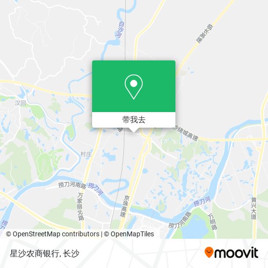 星沙农商银行地图