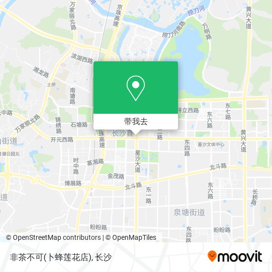 非茶不可(卜蜂莲花店)地图