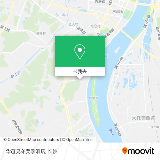 华谊兄弟美季酒店地图