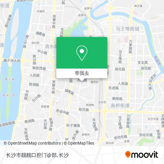 长沙市靓靓口腔门诊部地图