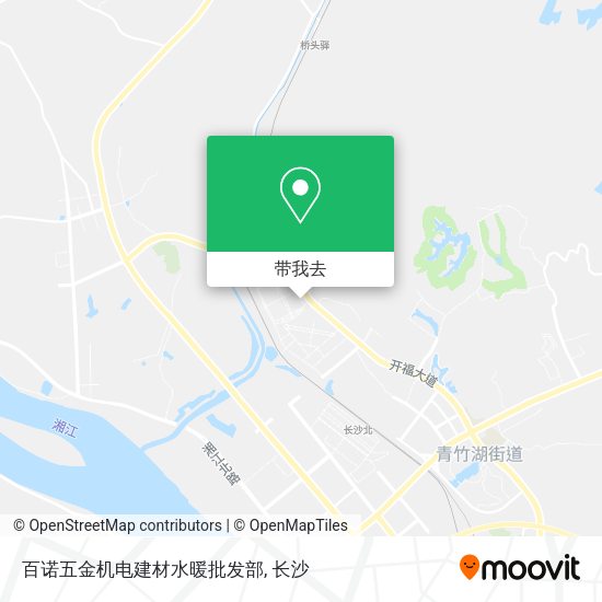 百诺五金机电建材水暖批发部地图