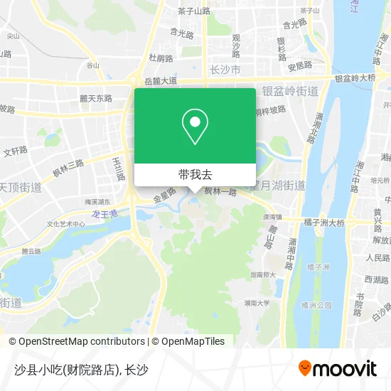 沙县小吃(财院路店)地图