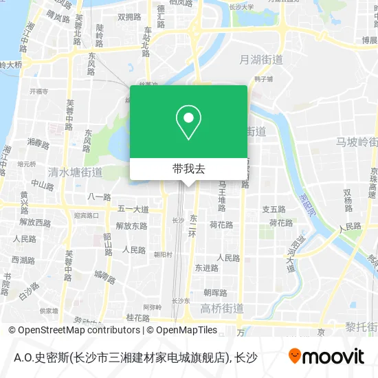 A.O.史密斯(长沙市三湘建材家电城旗舰店)地图