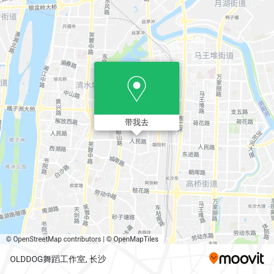 OLDDOG舞蹈工作室地图