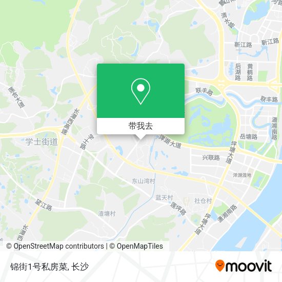 锦街1号私房菜地图