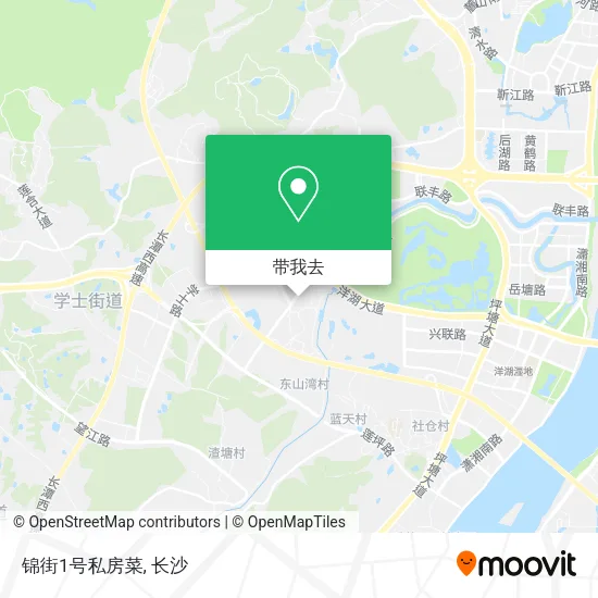 锦街1号私房菜地图