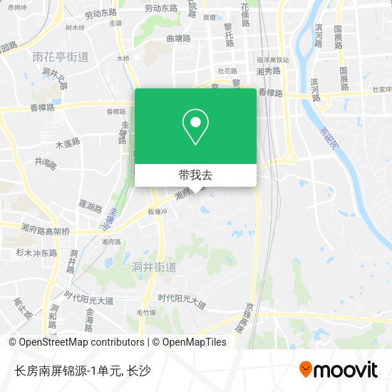 长房南屏锦源-1单元地图