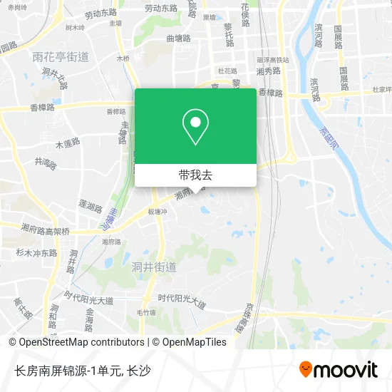 长房南屏锦源-1单元地图