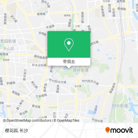 樱花园地图