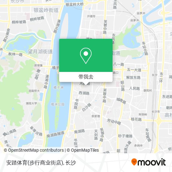 安踏体育(步行商业街店)地图