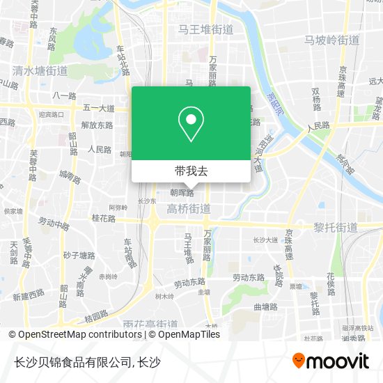 长沙贝锦食品有限公司地图