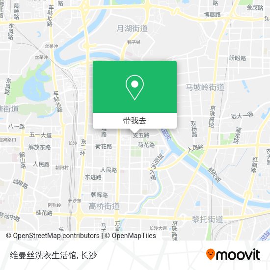 维曼丝洗衣生活馆地图