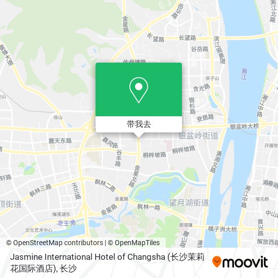 Jasmine International Hotel of Changsha (长沙茉莉花国际酒店)地图