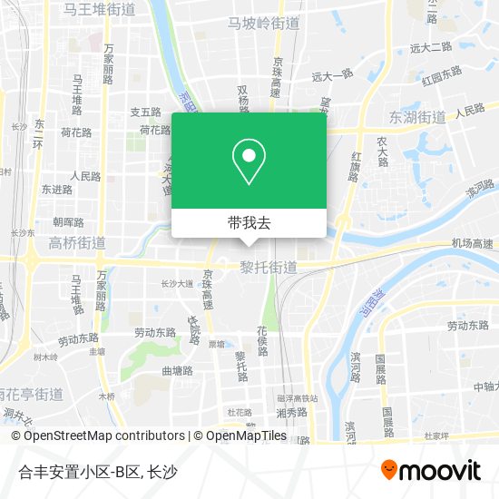 合丰安置小区-B区地图