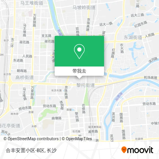 合丰安置小区-B区地图