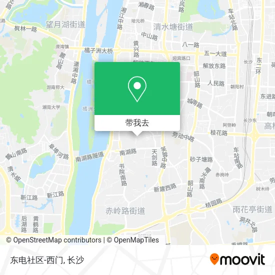东电社区-西门地图