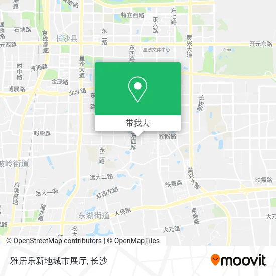 雅居乐新地城市展厅地图