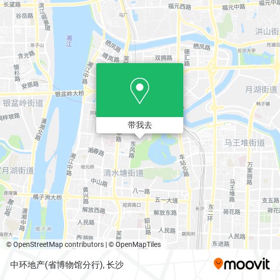 中环地产(省博物馆分行)地图