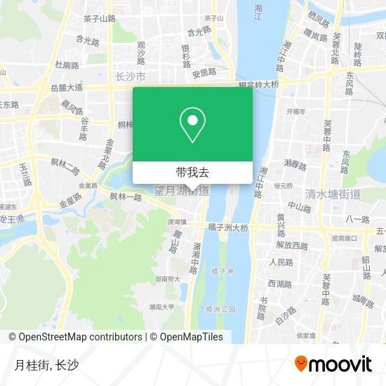 月桂街地图