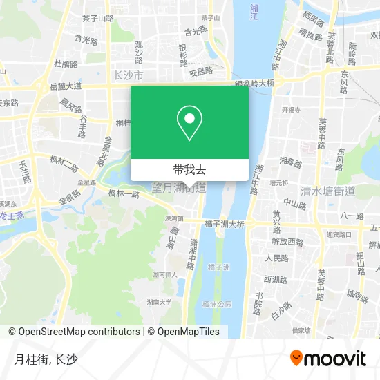 月桂街地图