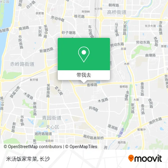 米汤饭家常菜地图