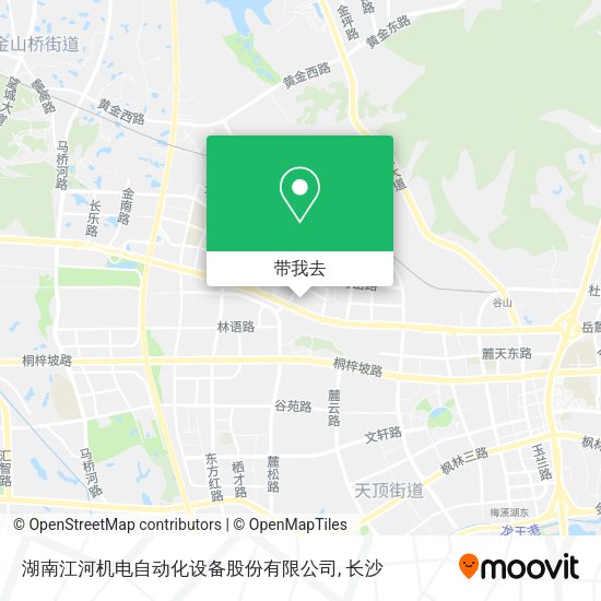湖南江河机电自动化设备股份有限公司地图