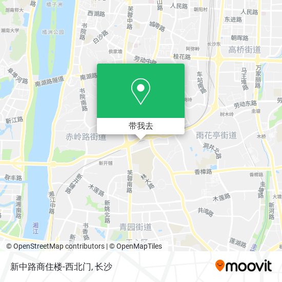 新中路商住楼-西北门地图