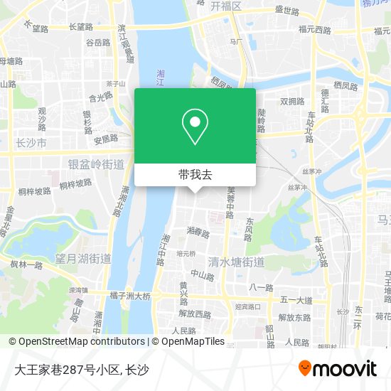 大王家巷287号小区地图