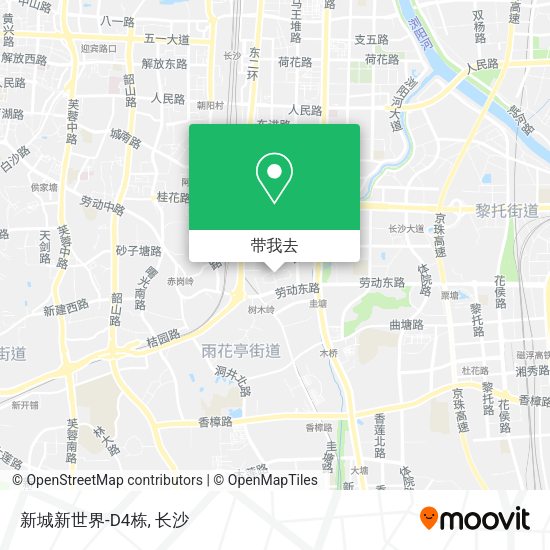 新城新世界-D4栋地图