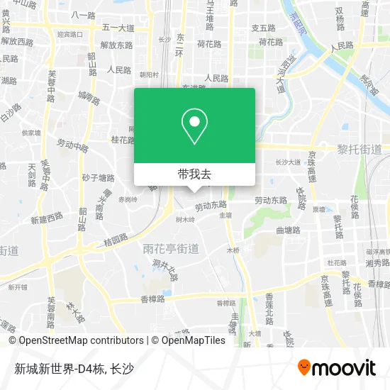 新城新世界-D4栋地图