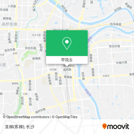 直梯(客梯)地图