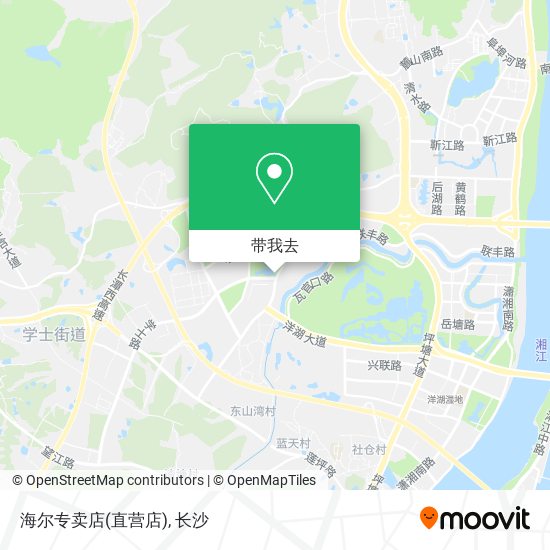 海尔专卖店(直营店)地图