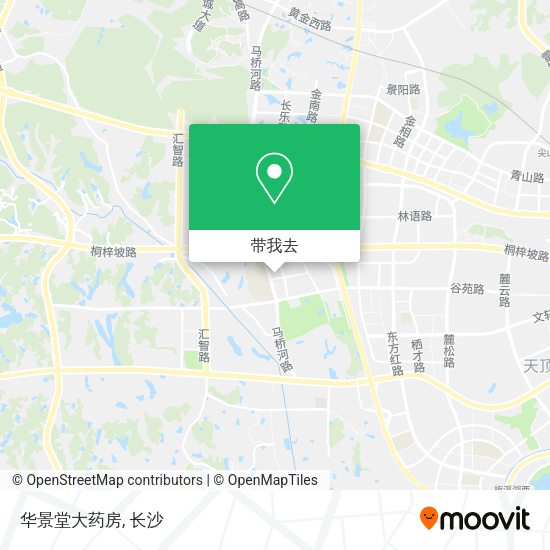 华景堂大药房地图