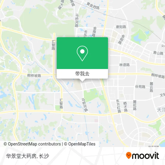 华景堂大药房地图