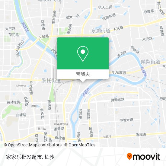 家家乐批发超市地图