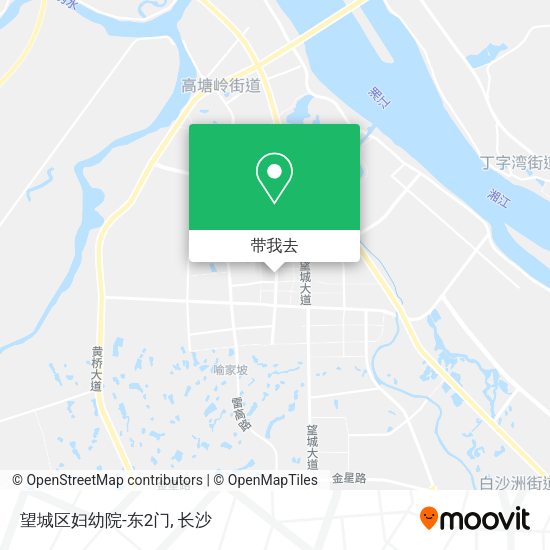 望城区妇幼院-东2门地图