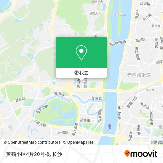 黄鹤小区4片20号楼地图