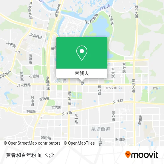 黄春和百年粉面地图