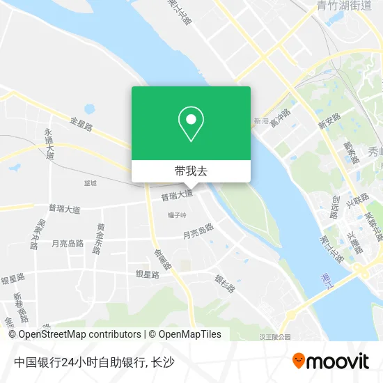 中国银行24小时自助银行地图