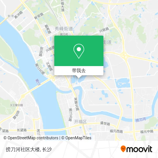 捞刀河社区大楼地图