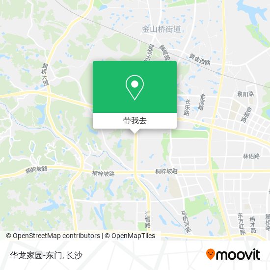 华龙家园-东门地图