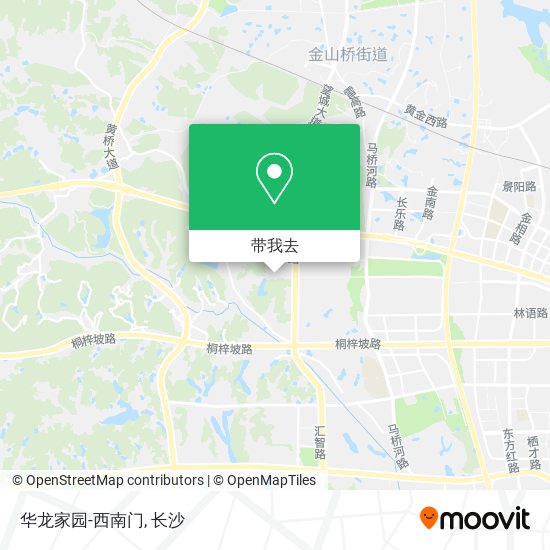 华龙家园-西南门地图