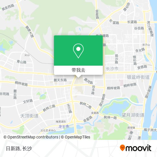 日新路地图