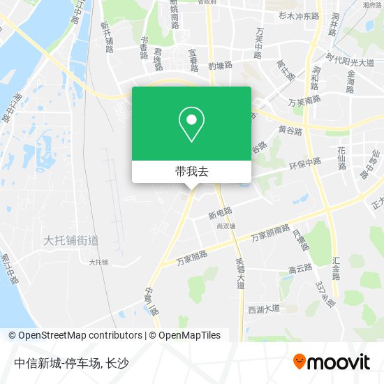 中信新城-停车场地图