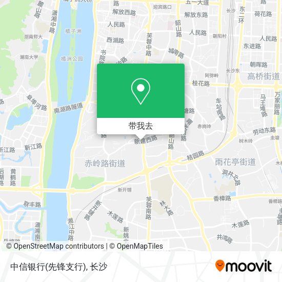 中信银行(先锋支行)地图